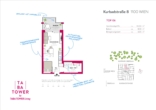 Grundriss - Serviced Apartment – Wohnen mit Balkon in den grünen Kurpark – ALL INCLUSIVE!