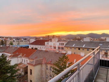 Traumhafte DG-Wohnung in 1210 Wien: 3 Zimmer, 3 Terrassen, modern und zentral!, 1210 Wien, Dachgeschoß