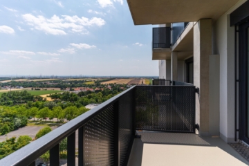 2 Zimmer mit 2 Balkonen und grandiosem Fernblick direkt an der U1 Oberlaa!, 1100 Wien,Favoriten, Wohnung