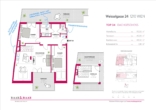 Grundriss - Traumhafte DG-Wohnung in 1210 Wien: 3 Zimmer, 3 Terrassen, modern und zentral!