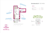 Grundriss - Heizung, Strom, Internet+TV & Fitness inklusive! Serviced Apartment im TABA Tower!