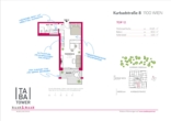 Grundriss - Serviced Apartment mit Balkon in Oberlaa! All inclusive!